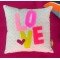 Love Multi Embroidered Cushion