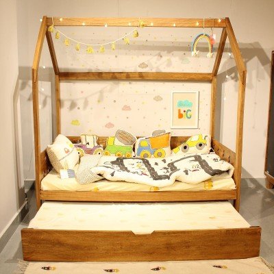 Harlow Trundle House Bed