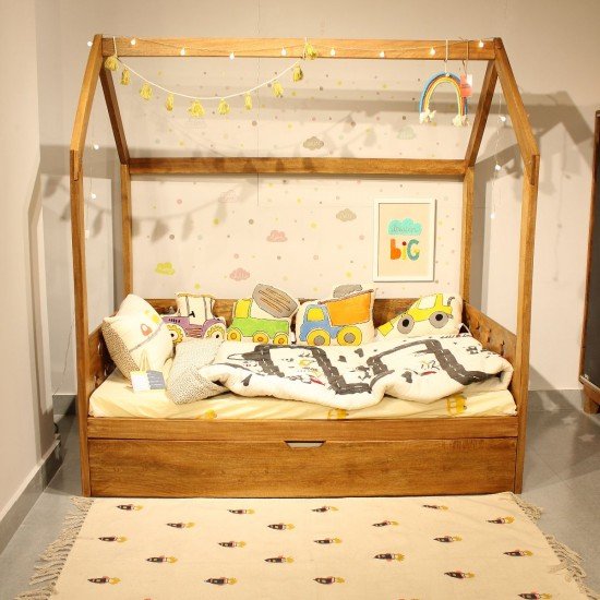 Harlow Trundle House Bed