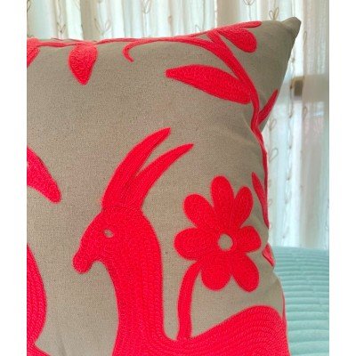 Rabbit Otton Neon Embroidered Cushion Rabbit Otton Neon Embroidered Cushion