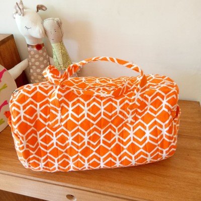 Orange Diamond Duffle Bag Orange Diamond Duffle Bag