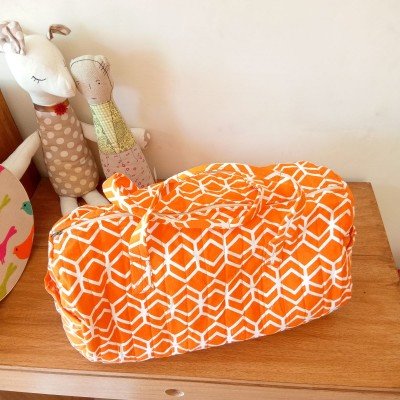 Orange Diamond Duffle Bag Orange Diamond Duffle Bag