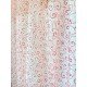 Scribble Blush Embroidery Curtain