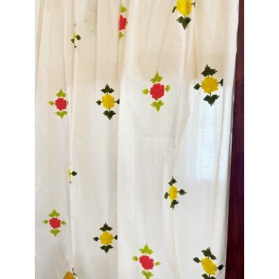Rose Merry Embroidery Curtain Rose Merry Embroidery Curtain