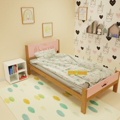 Princess Solid Wood Kids Bed Princess Solid Wood Kids Bed