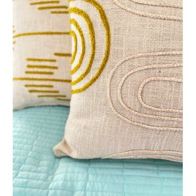 Abstract Dori Embroidered Cushion  Abstract Dori Embroidered Cushion