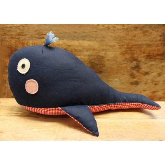 Whale plush toy