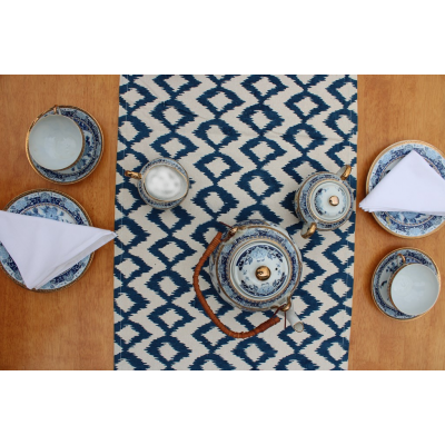 Ikat printed Table Runner Ikat printed Table Runner