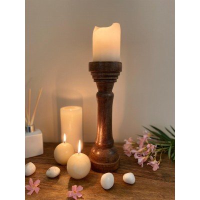 Wooden Candle Stand Wooden Candle Stand