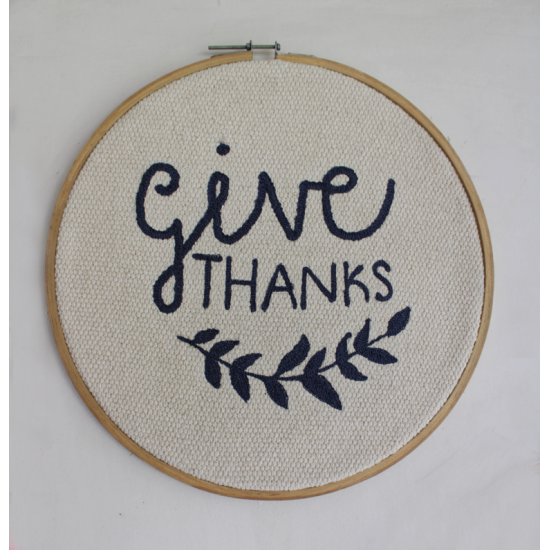 Give Thanks Hoop