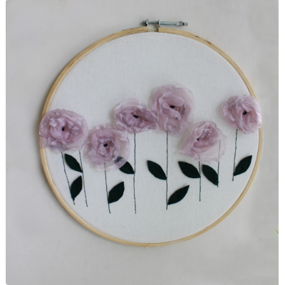 Flowers Hoop Flowers Hoop