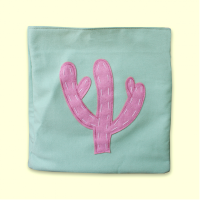 Cactus Applique Storage Bag Cactus Applique Storage Bag