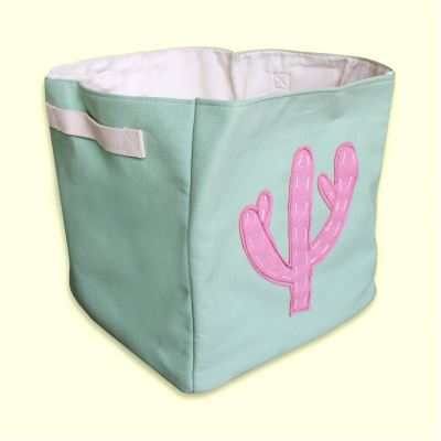 Cactus Applique Storage Bag Cactus Applique Storage Bag