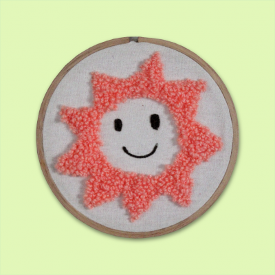Star Face Hoop Star Face Hoop