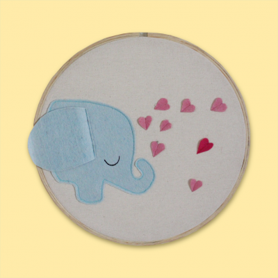 Elephant Heart Hoop Elephant Heart Hoop