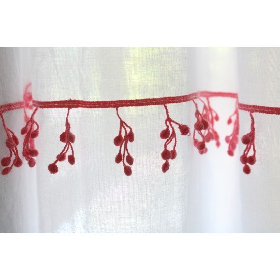 Orchid Lace Curtain