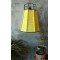 Woven Wire Hanging Lamp Yellow