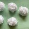 White coloured pompom Big