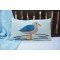 Single bird embroided Cushion