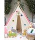 A B C Teepee Tent