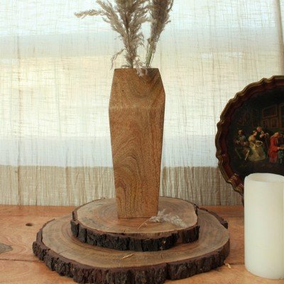 Wooden Vase - Big