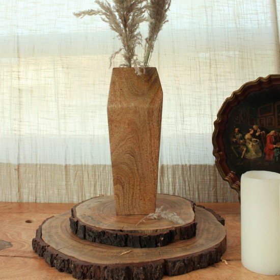 Wooden Vase - Big