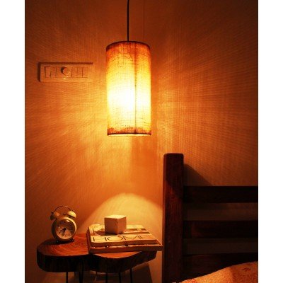 Conduit Jute Hanging Lamp