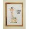 Stand Tall Giraffe Wall frame