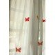 Butterfly applique Curtain With Embroidery Butterfly applique Curtain With Embroidery