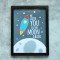 Love You To the Moon and Back Wall frame