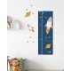 Rocket and Planets Wall Decal