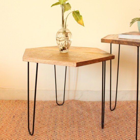 Hexagon Side table