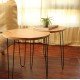 Round Side Nested table (Set of 2)