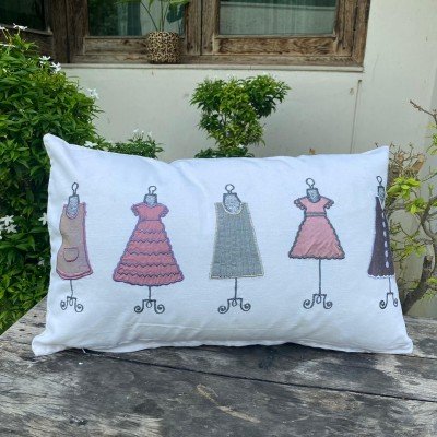 Retro Frock Cushion Retro Frock Cushion