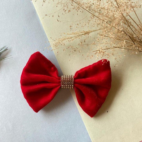 Red Velvet Bow