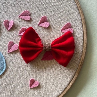 Red Velvet Bow Red Velvet Bow