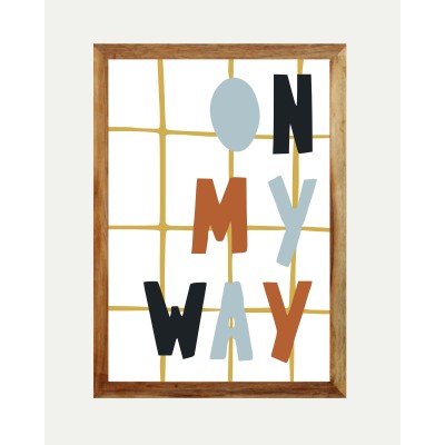 On My Way Frame On My Way Frame