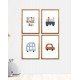 Little Driver's Club Wall Frame Little Driver's Club Wall Frame