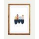 City Car Wall Frame City Car Wall Frame