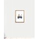City Car Wall Frame City Car Wall Frame