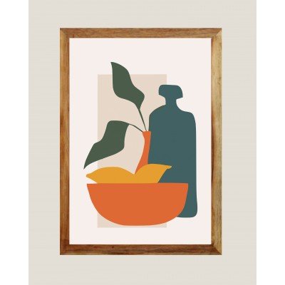 Abstract Bottle Wall Frame Abstract Bottle Wall Frame