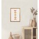 Abstract Symbols Wall Frame