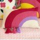 Rainbow embroidered Cushion set