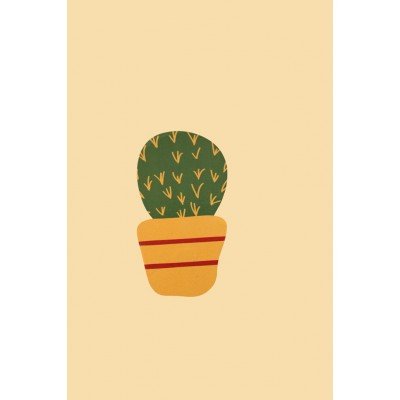 Green Pot Cactus Wall Hook Green Pot Cactus Wall Hook