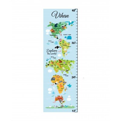 World Map Height Chart World Map Height Chart