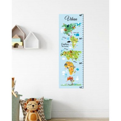 World Map Height Chart World Map Height Chart