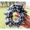 Saxe Blue Gingham Scrunchie
