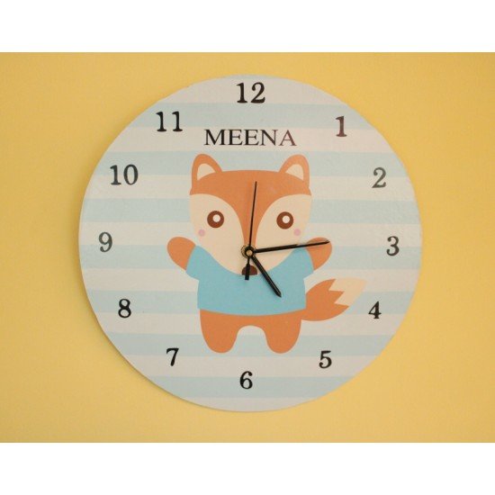 Fox Clock