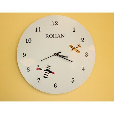 Aeroplane Glider Clock