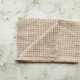 Beige Gingham Kani Stole